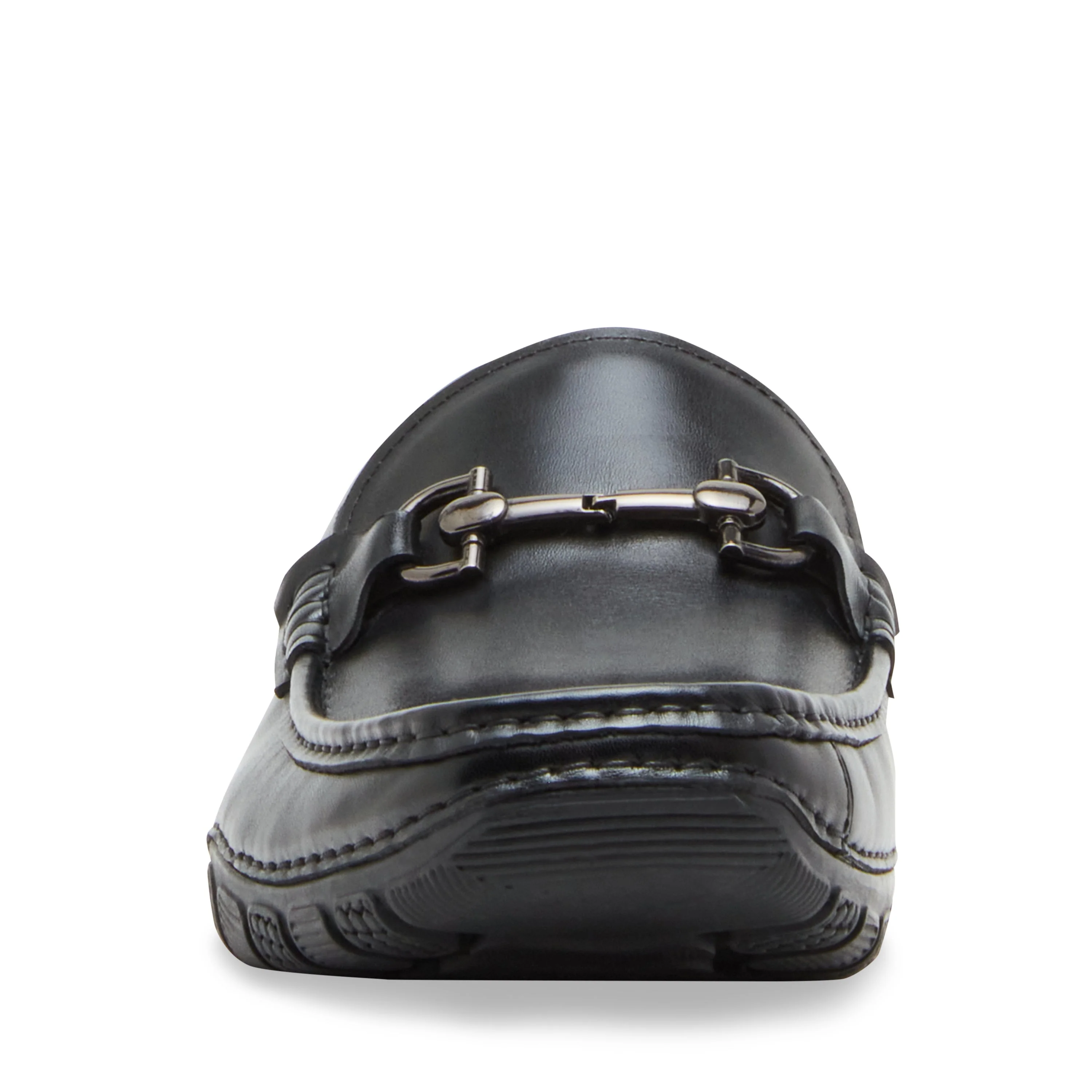 Kravitzz Men's Black Loafers - Image 3