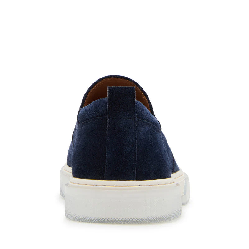 Lansten Navy Blue Men's Loafers - Image 6