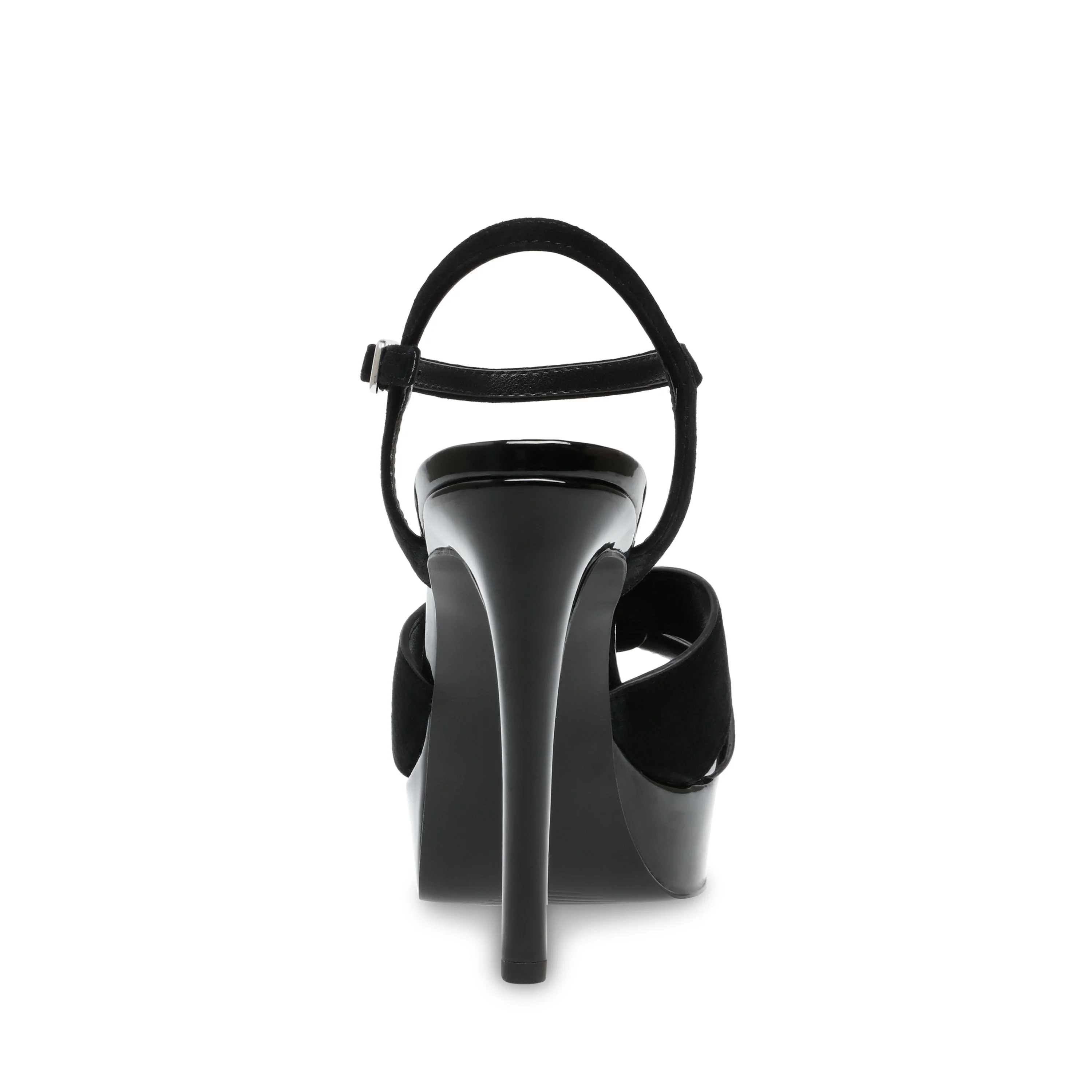 Lavisher Women's Black Patent Heels - Image 6