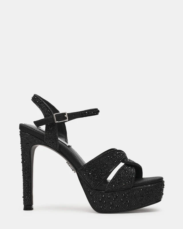 Lavisher-R Women Black Heels
