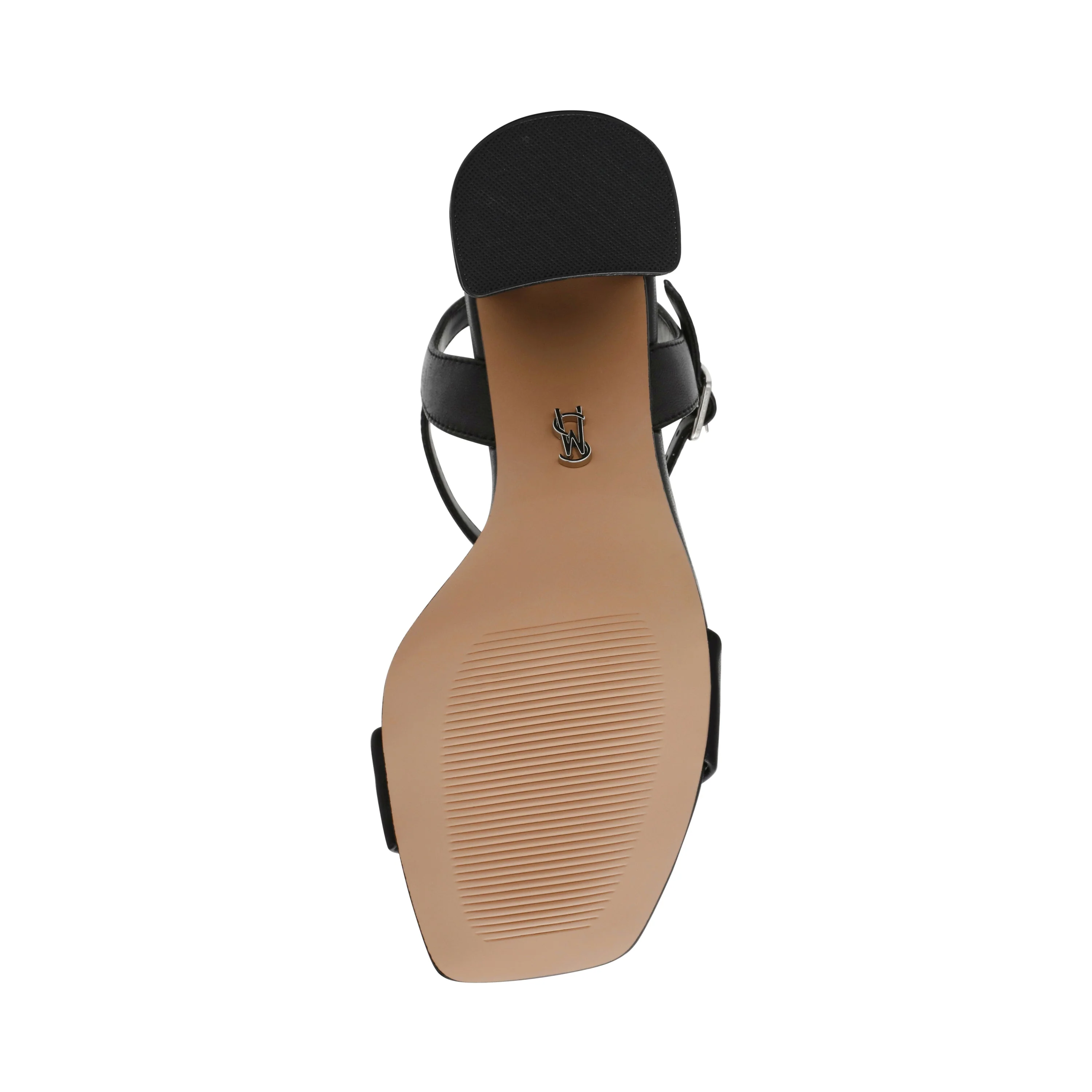 Layney Women's Black Leather Heels - Image 6