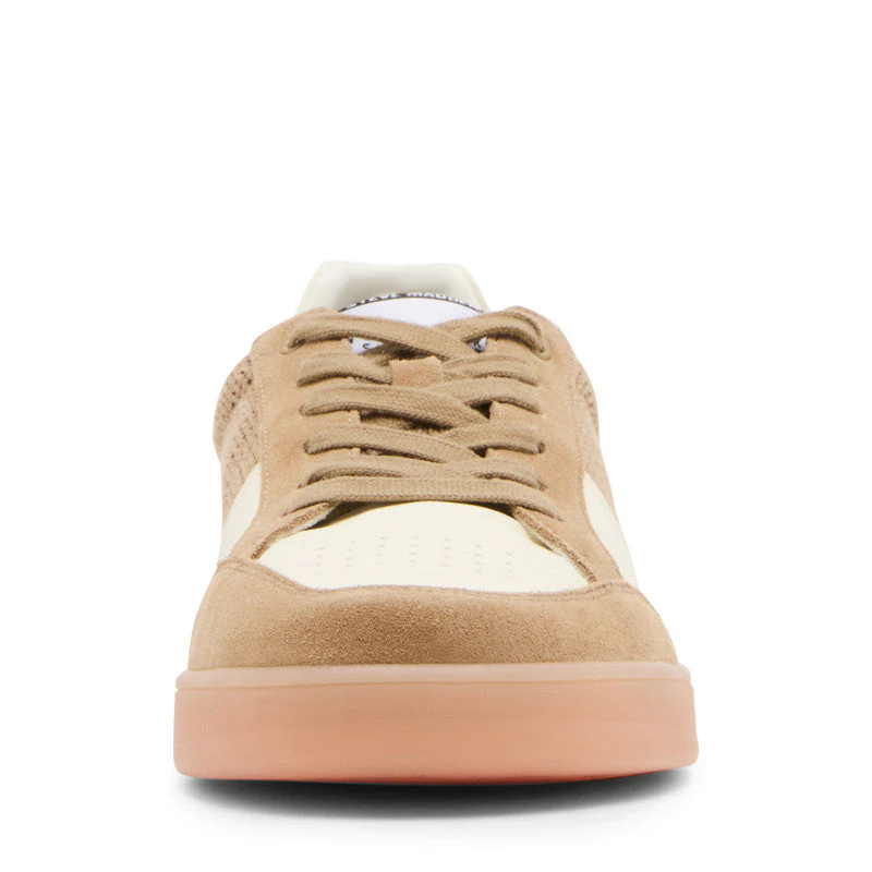 Leobardo Men's Cream Lace-Up Shoes - Image 3