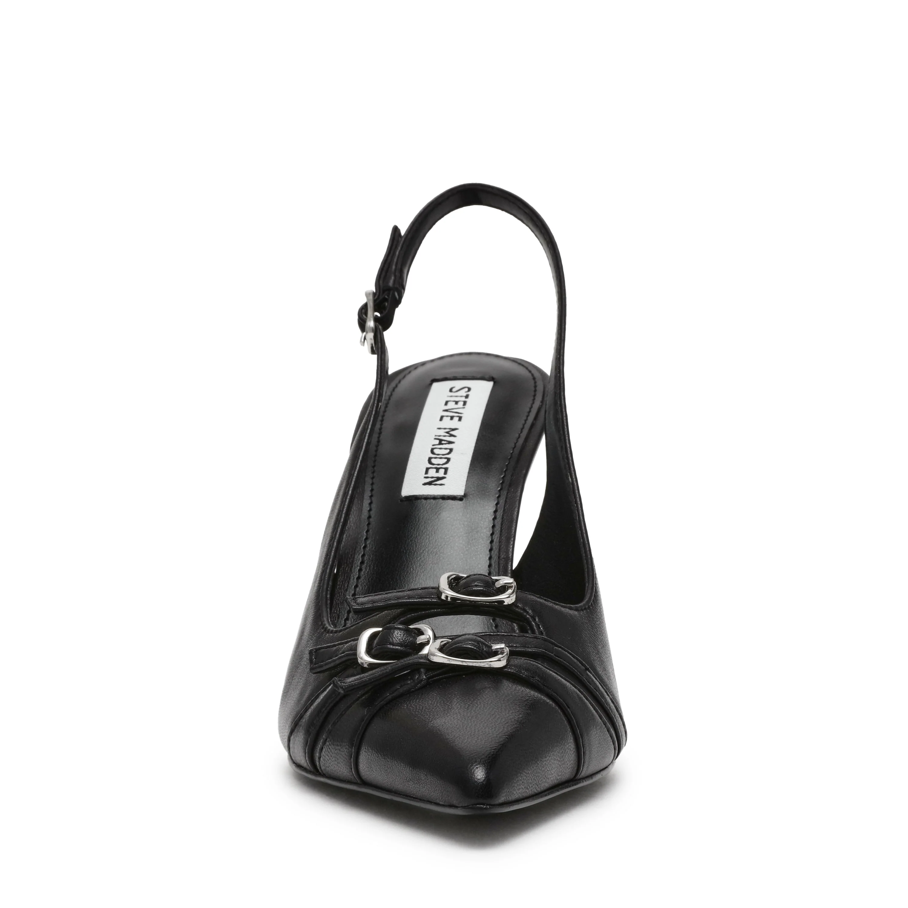 Lookout Women's Black Patent Heels - Image 3