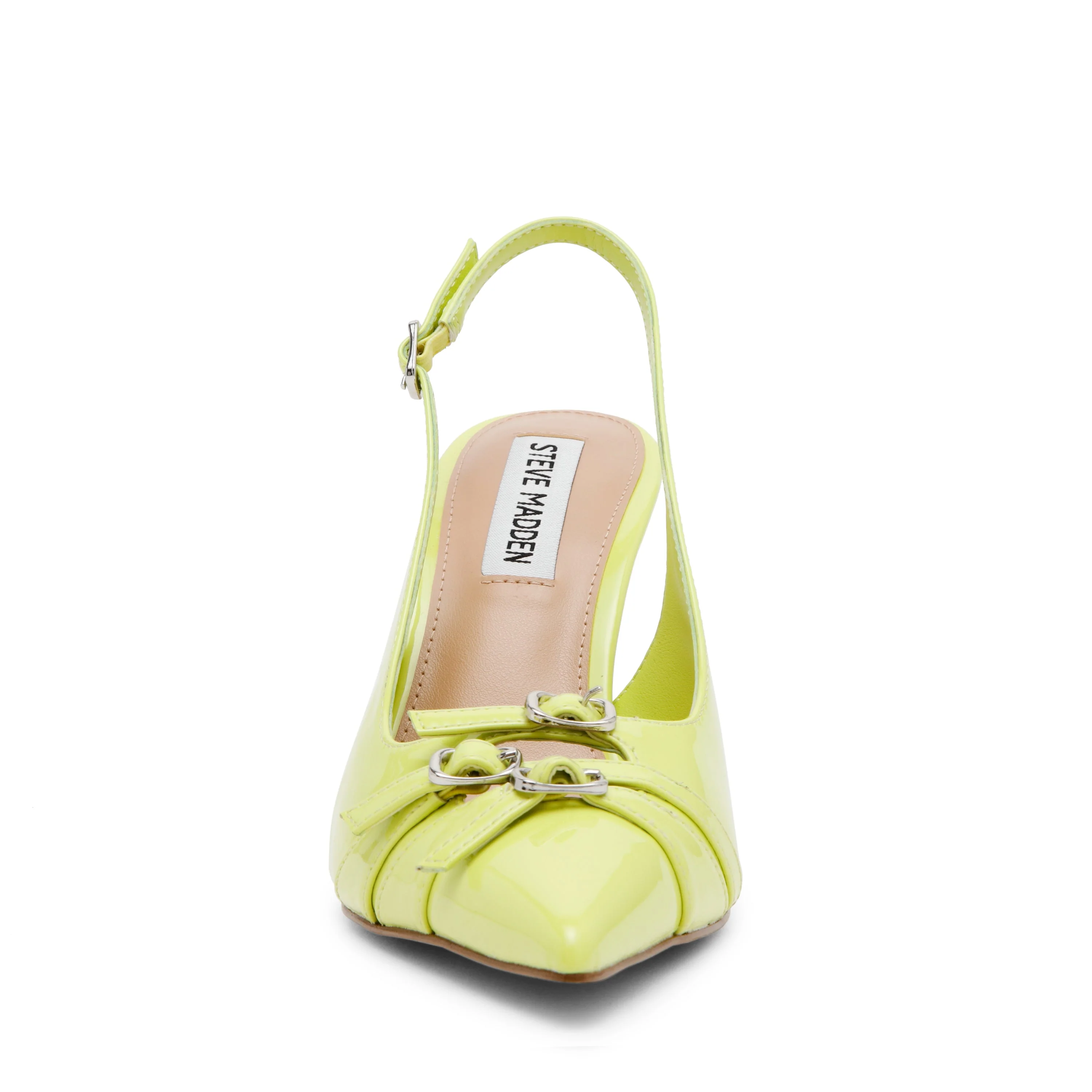 Lookout Women's Lime Patent Heels - Image 3