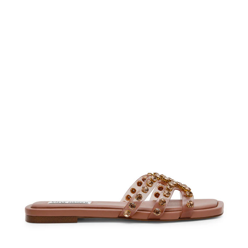 Loretto Brown Women's Flat Sandals - Image 2