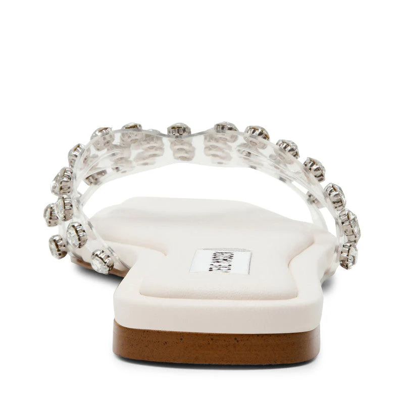 Loretto Clear Women's Flat Sandals - Image 4
