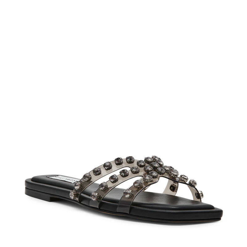 Loretto Grey Women's Flat Sandals