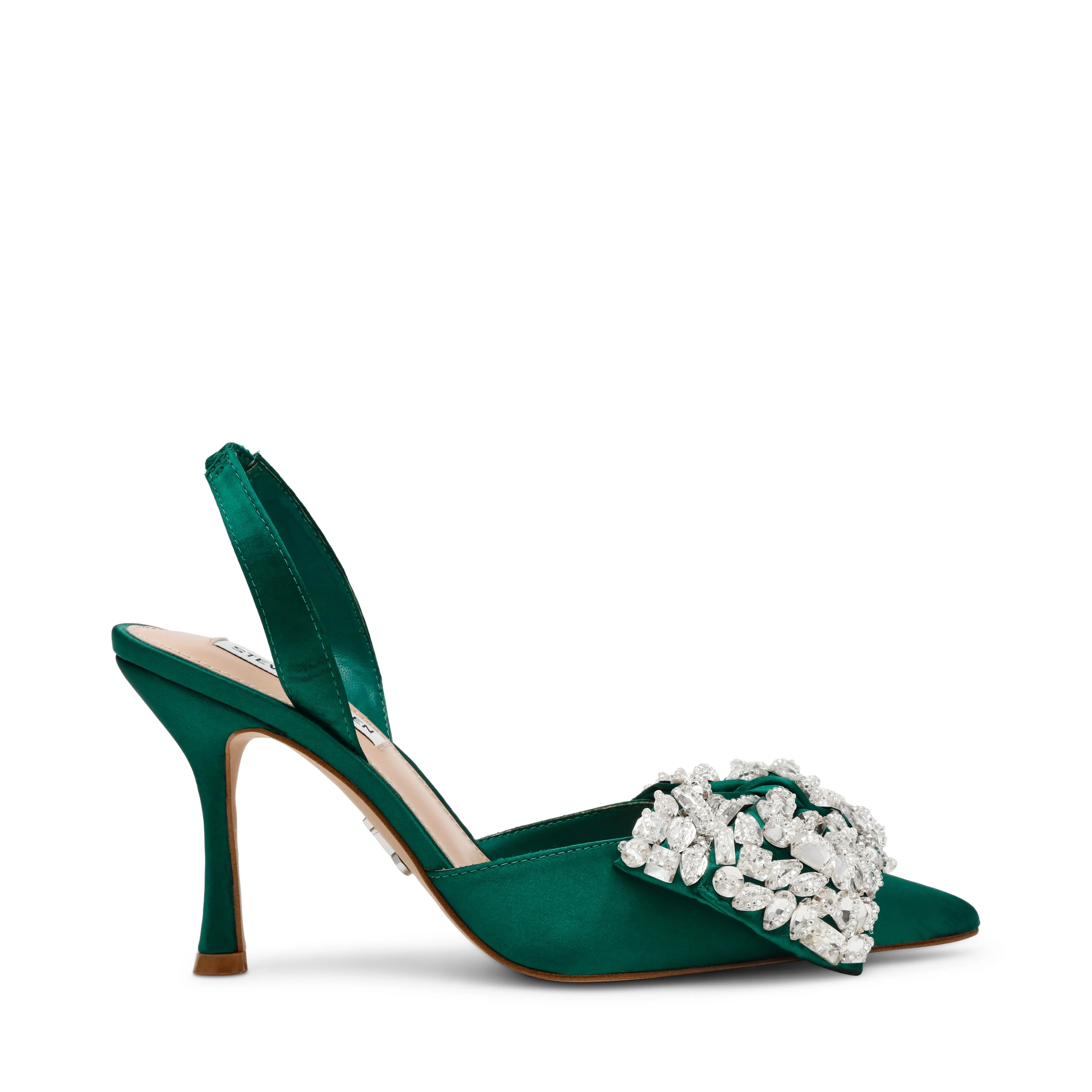 Lovie Women's Green Heels - Image 2