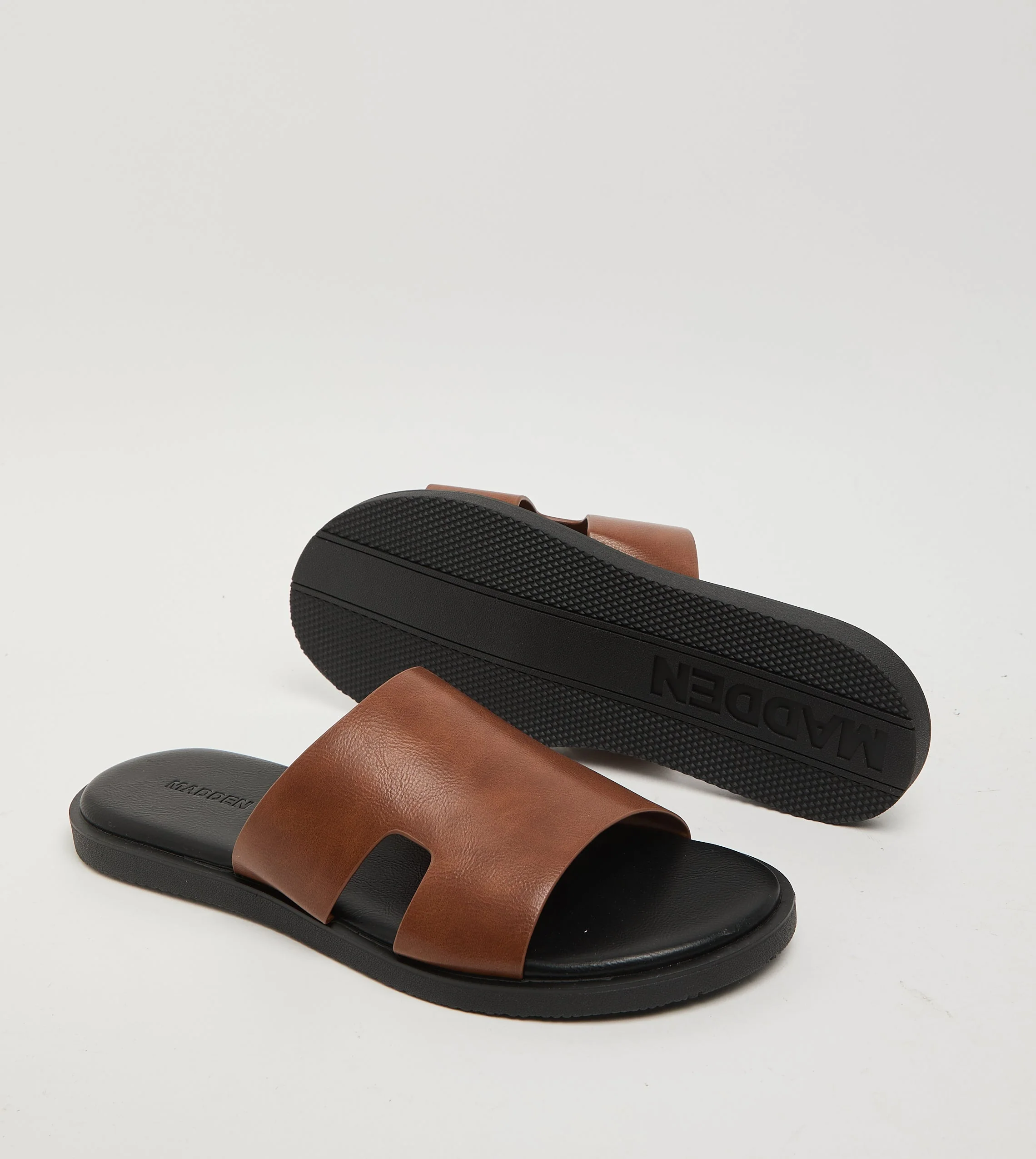 M-Jylix Men's Brown Comfort Sandals - Image 2