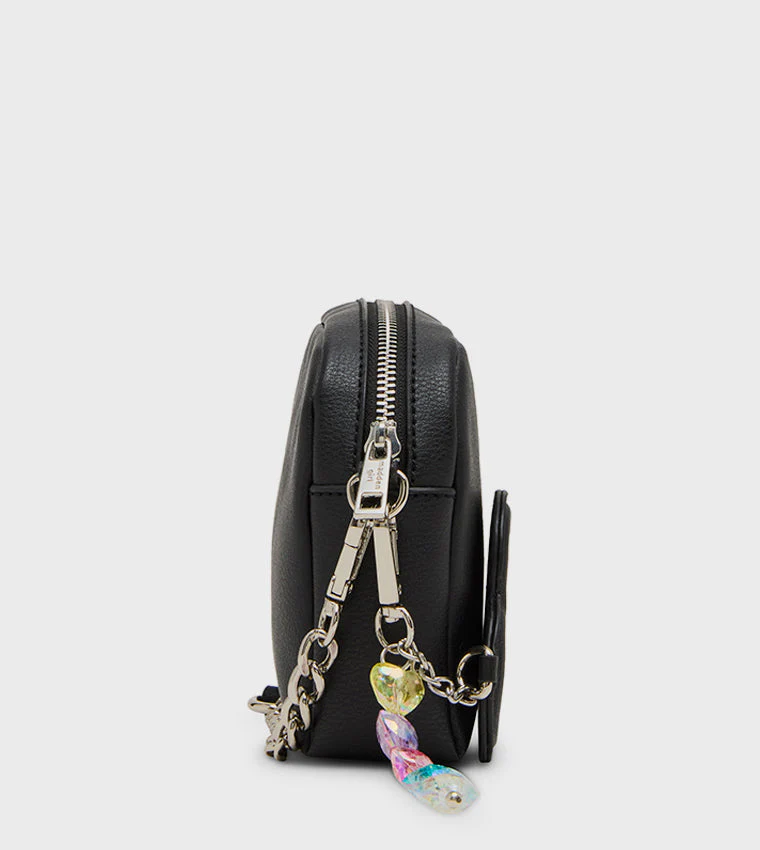 Virelle Women's Black Crossbody Bag - Image 3