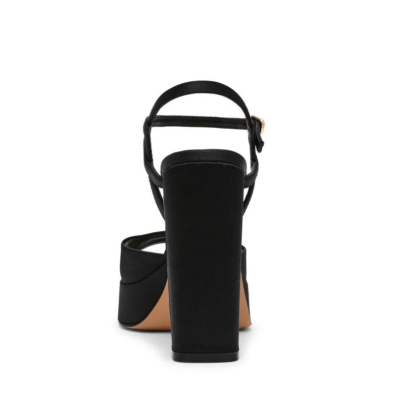 Miliana Black Women's Heels - Image 4