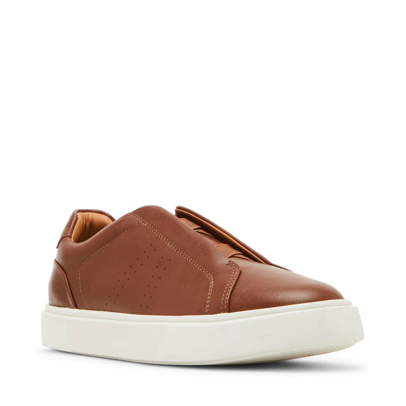Mlacer Men's Brown Casual Slip-Ons