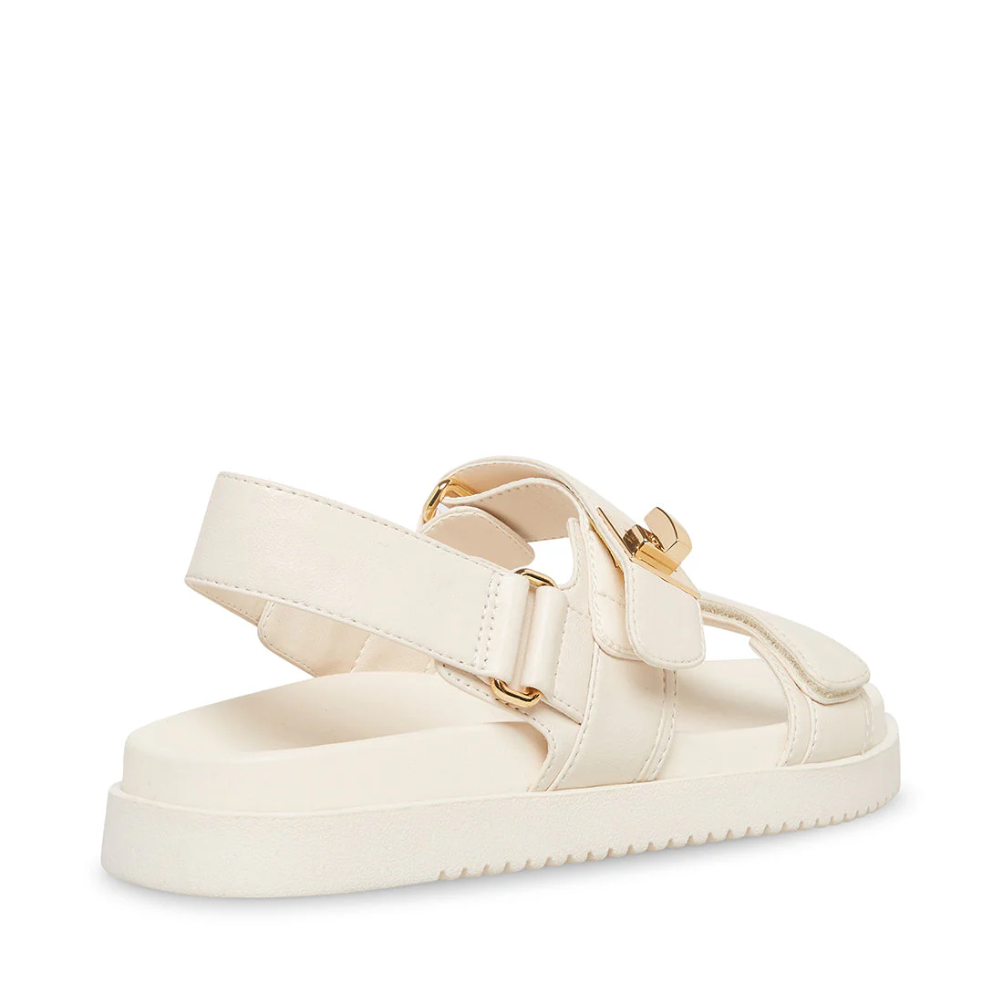 Mona Women's Bone Leather Flat Sandals - Image 3