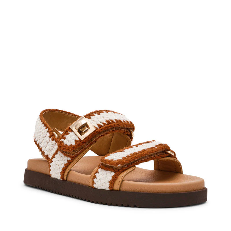Mona-M Light Yellow Women's Flat-Casual Sandals