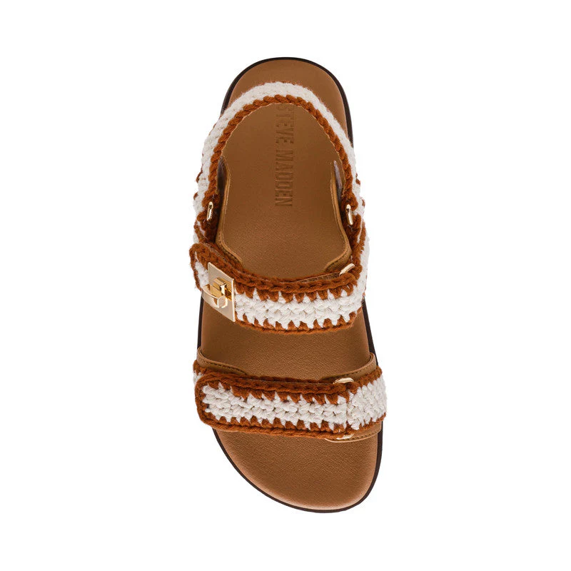 Mona-M Light Yellow Women's Flat-Casual Sandals - Image 6