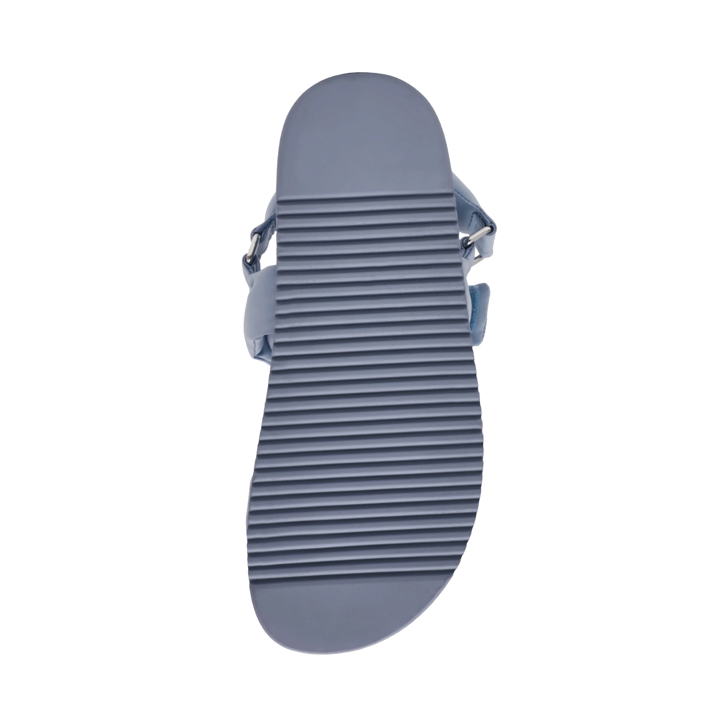 Monat Women's Blue Nylon Flat Sandals - Image 10