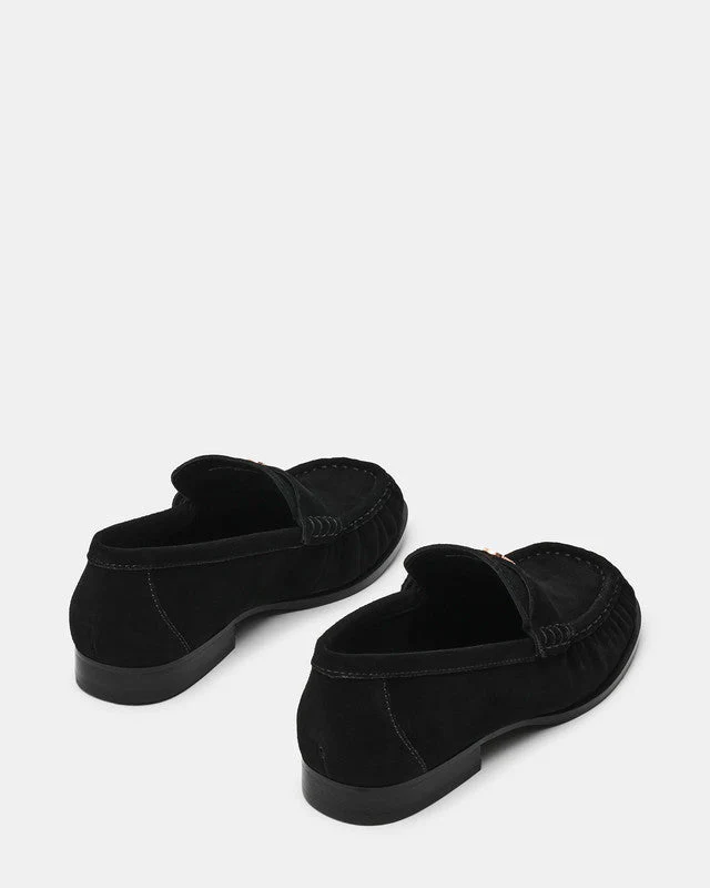 Morgen Women Black Loafers - Image 3