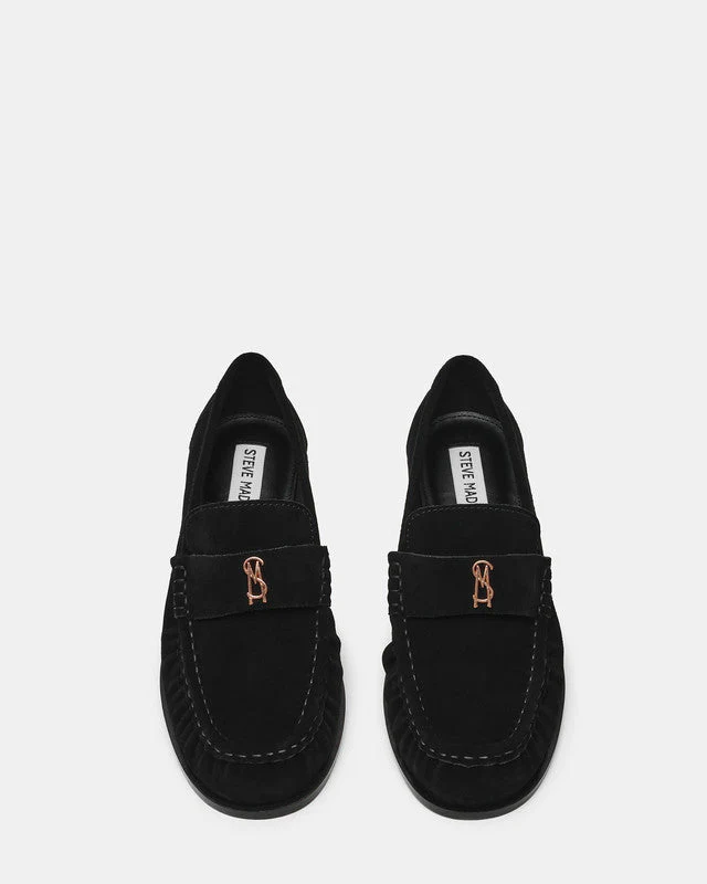 Morgen Women Black Loafers - Image 4
