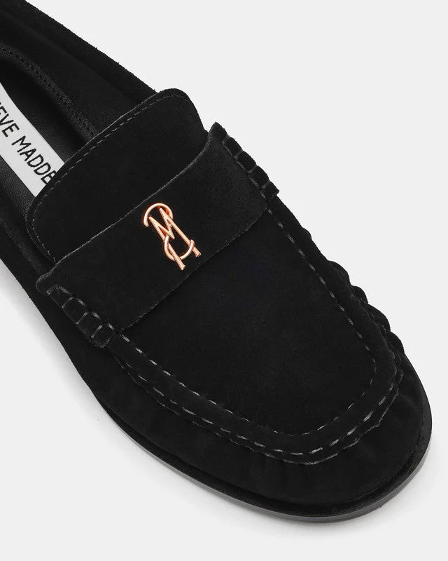 Morgen Women Black Loafers - Image 5