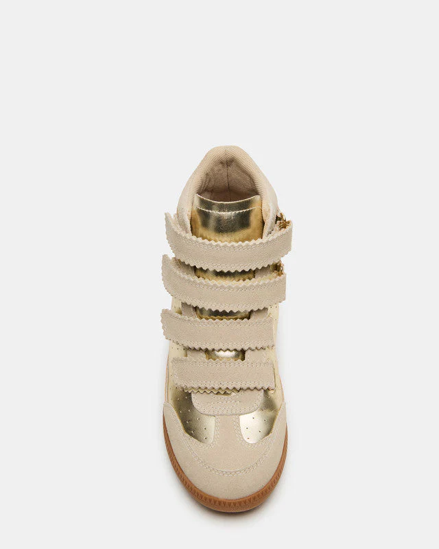 Mustang Women's Gold Sneakers - Image 4