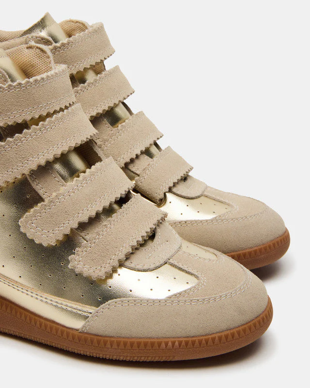 Mustang Women's Gold Sneakers - Image 5