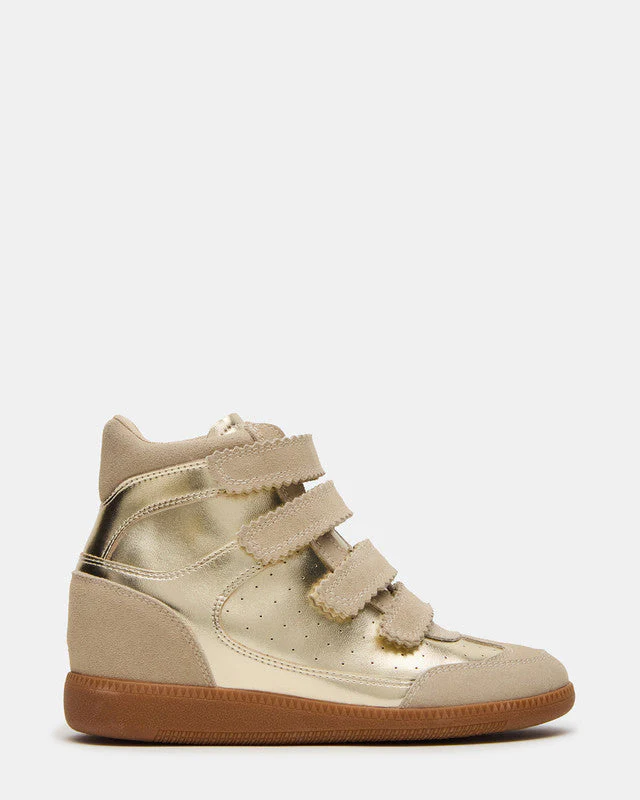 Mustang Women's Gold Sneakers - Image 6