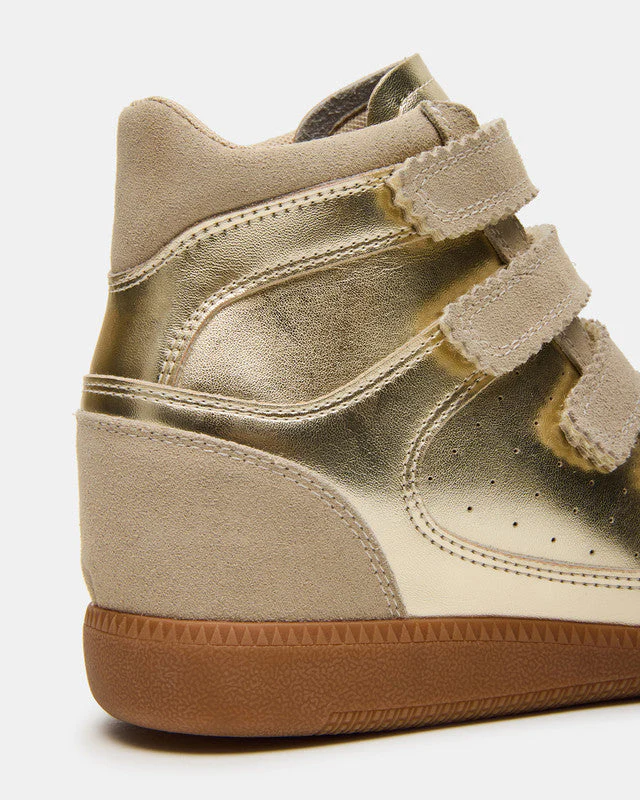 Mustang Women's Gold Sneakers - Image 7