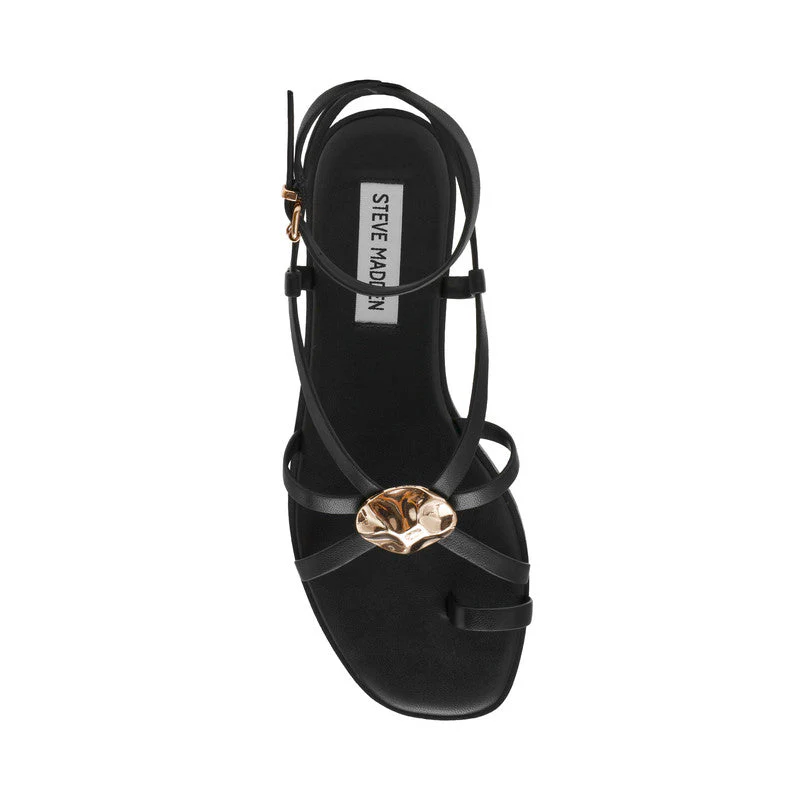 Napa Valley Black Women's Flat-Casual Sandals - Image 6