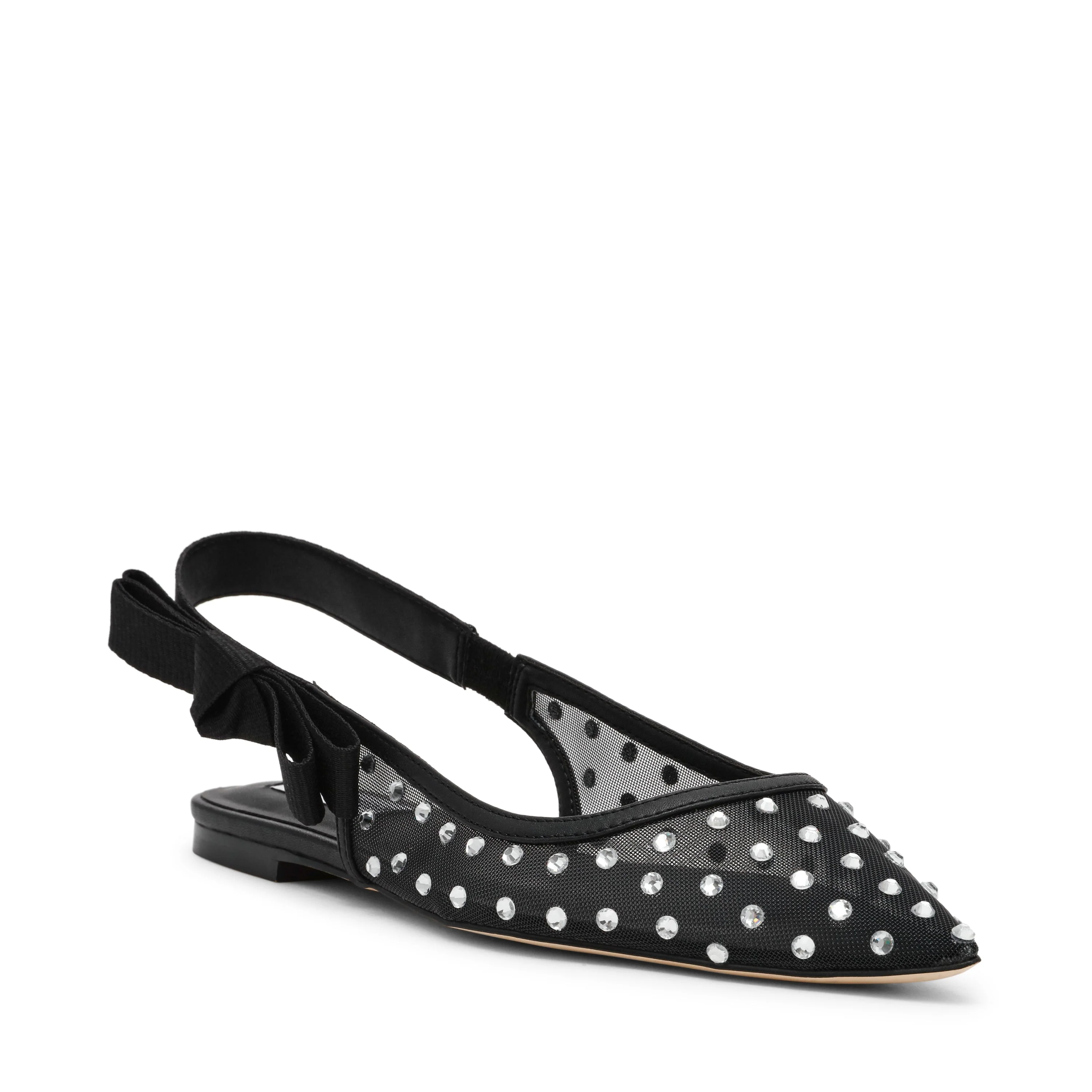 Olyvia-R Women's Black Flat Sandals