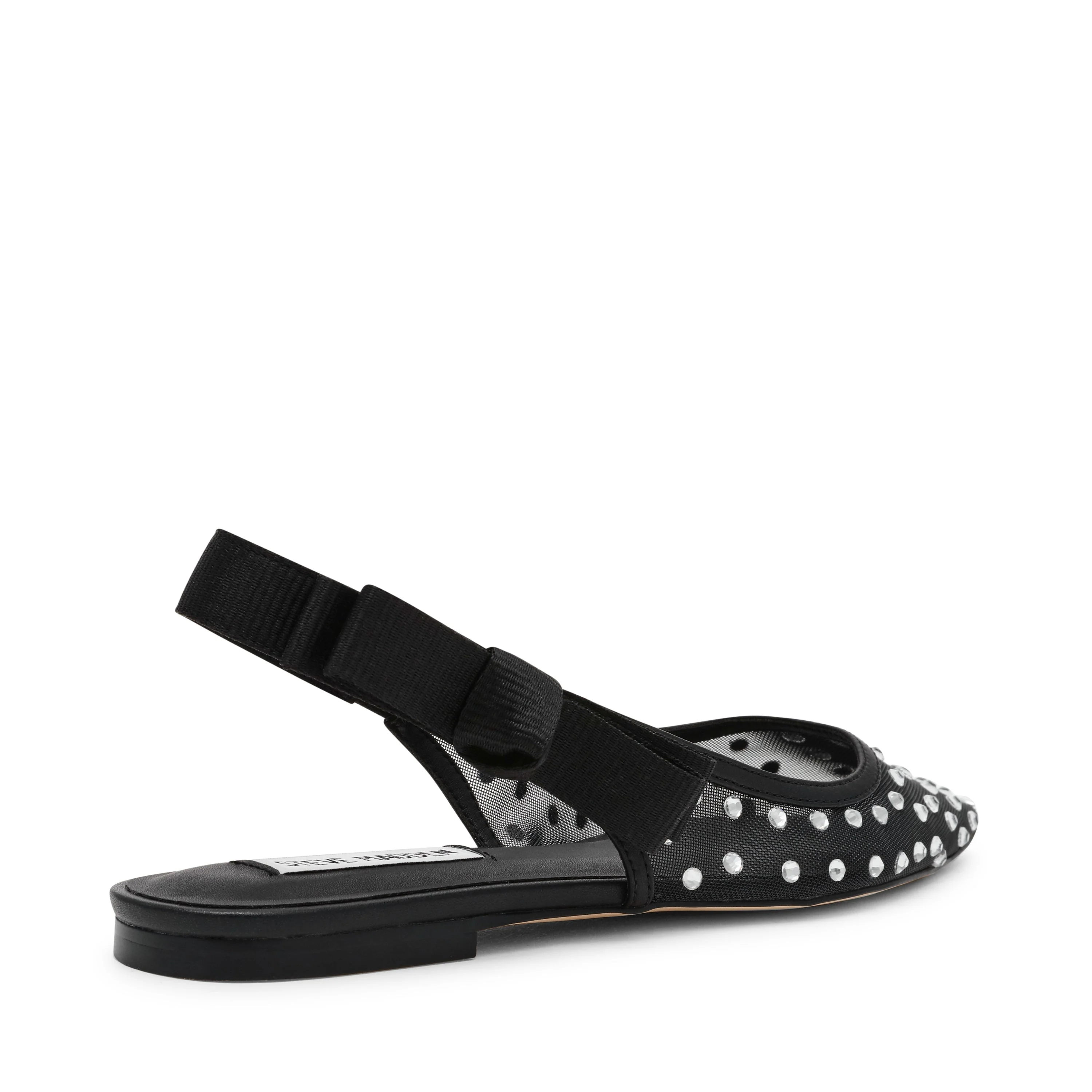 Olyvia-R Women's Black Flat Sandals - Image 2