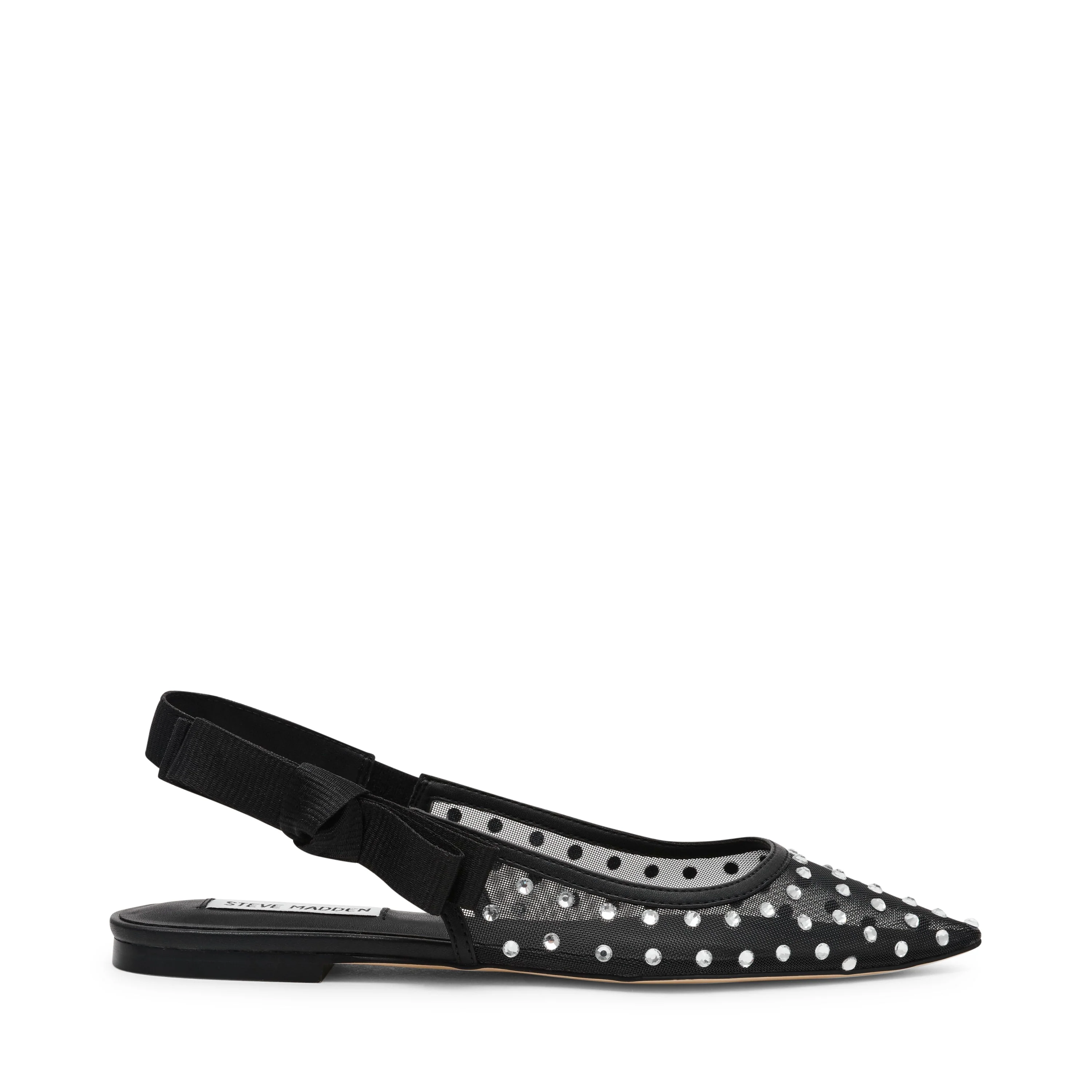 Olyvia-R Women's Black Flat Sandals - Image 4