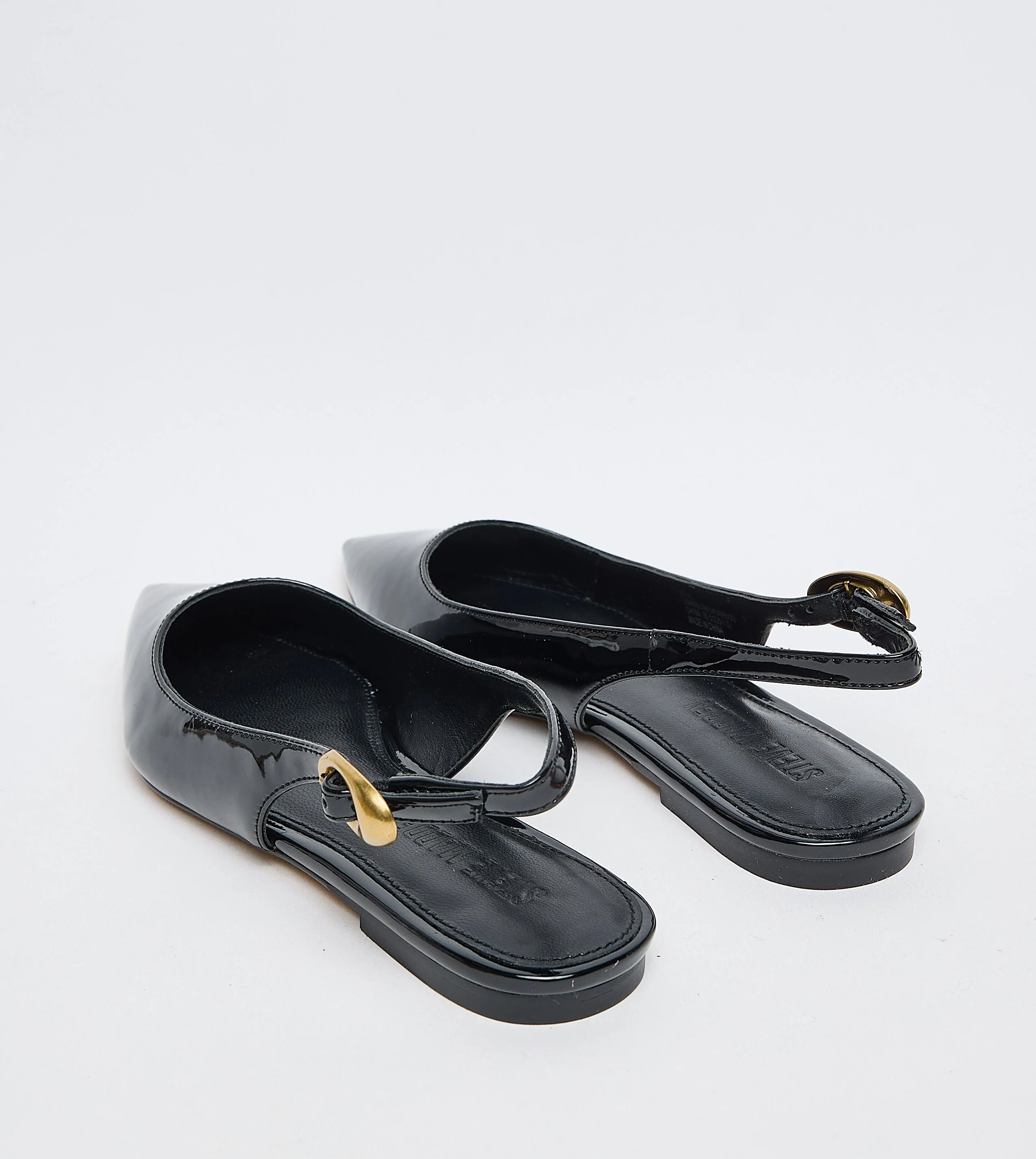 Ottie Women's Black Flat Sandals - Image 4
