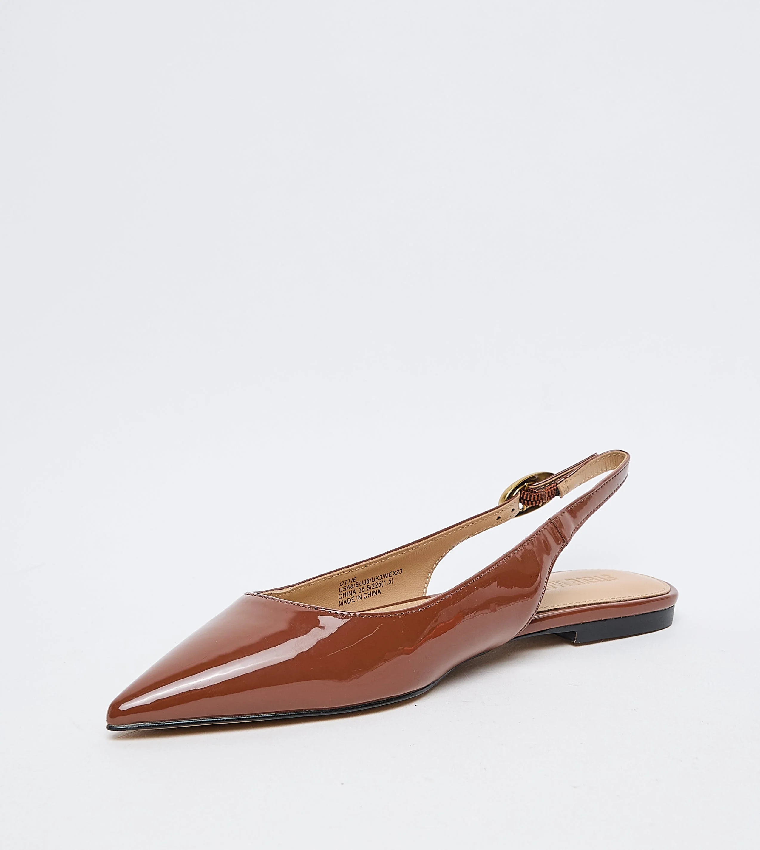 Ottie Women's Camel Flat Sandals - Image 3
