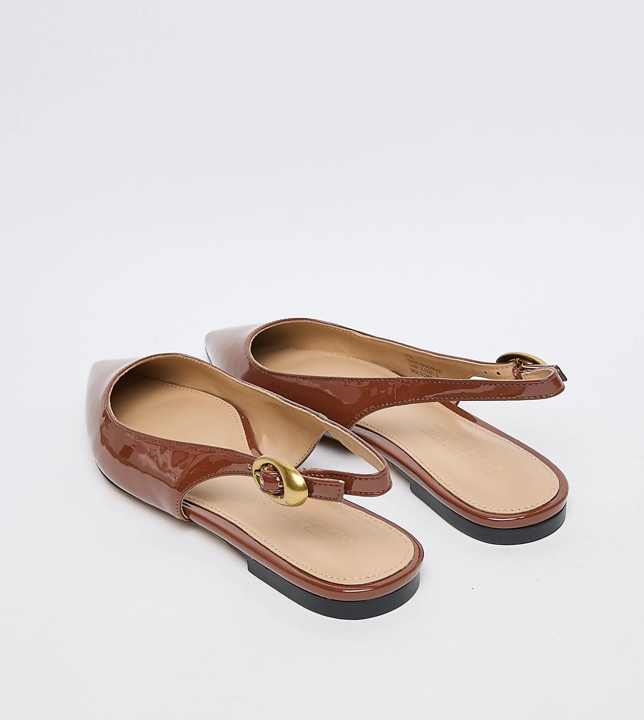 Ottie Women's Camel Flat Sandals - Image 5