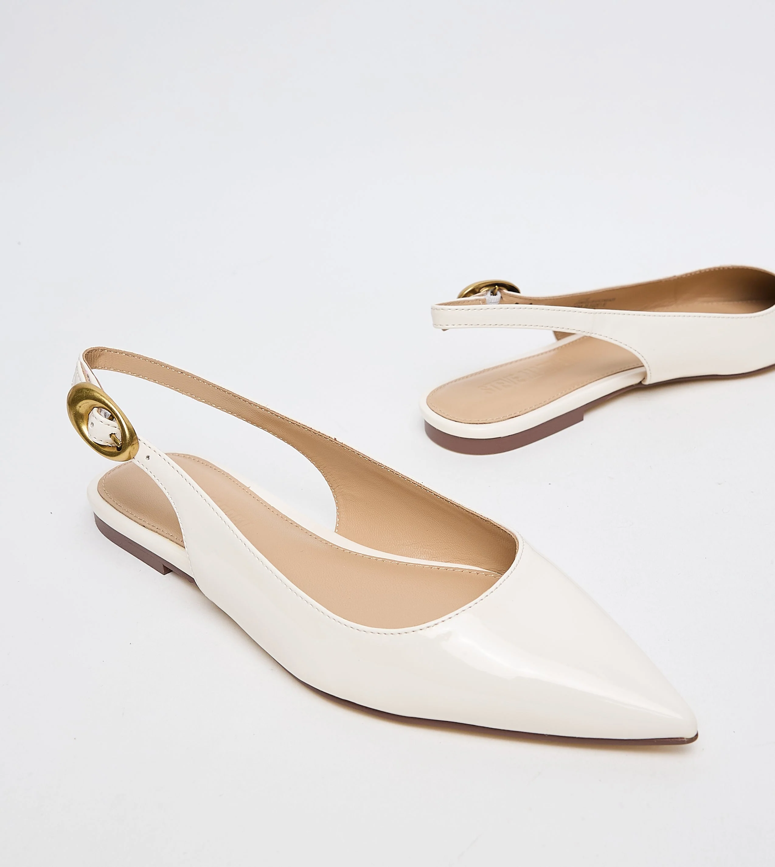 Ottie Women's Light Yellow Flat Sandals - Image 4