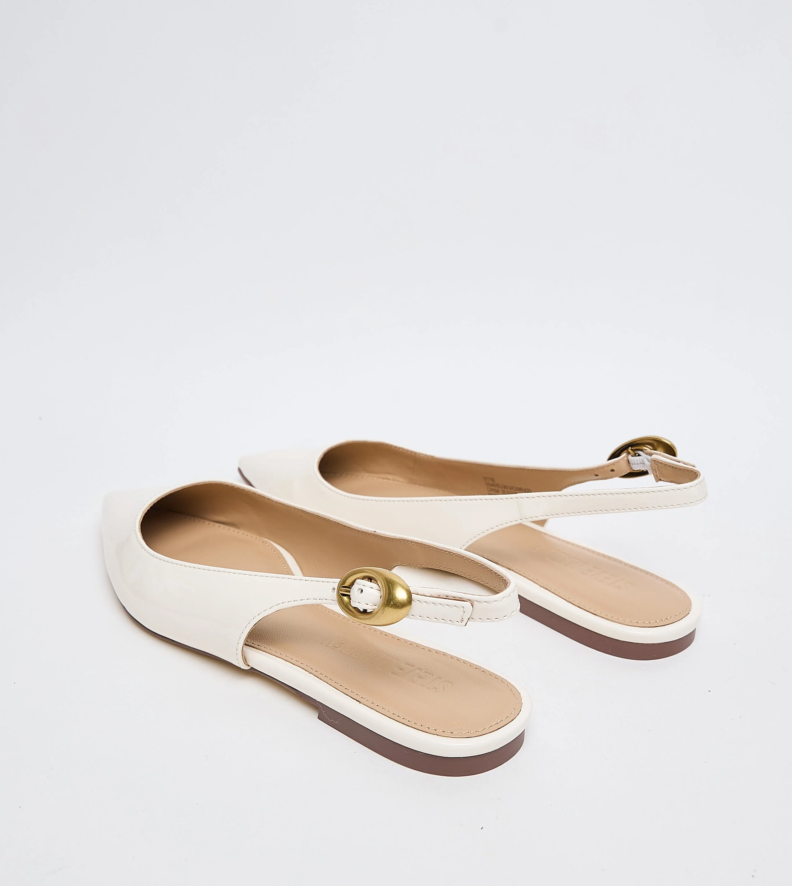 Ottie Women's Light Yellow Flat Sandals - Image 5