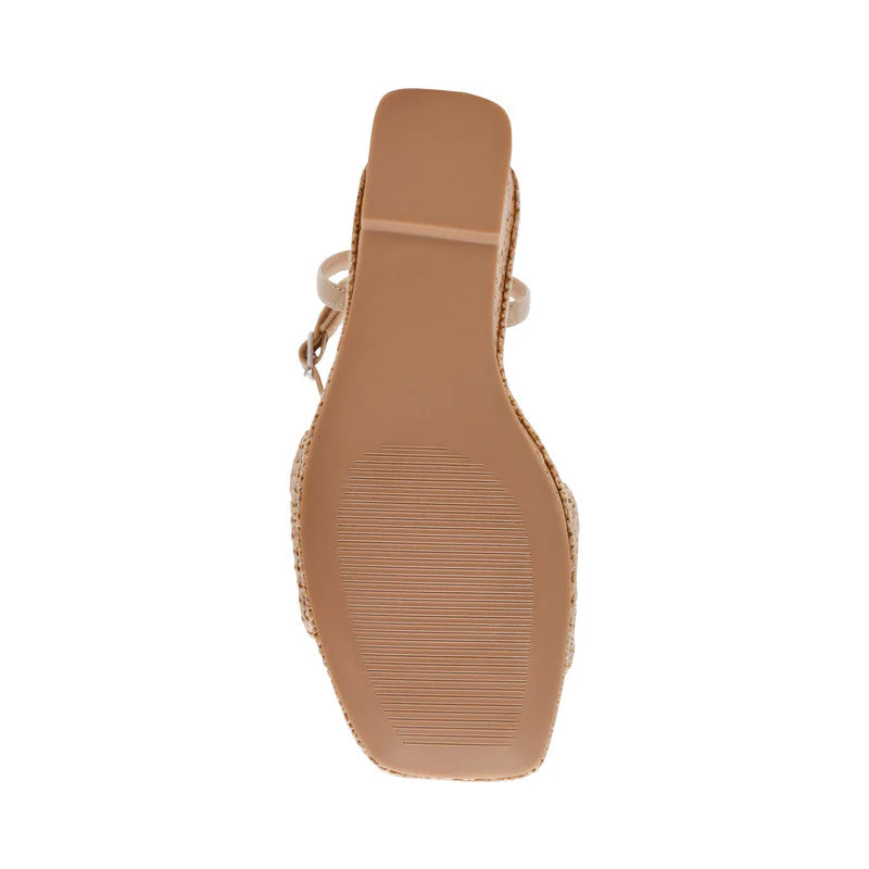 Outright Light Brown Women's Wedge Sandals - Image 3