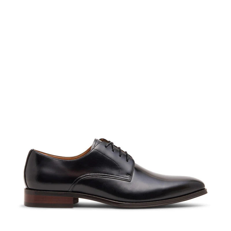 Parscal Men's Black Formal Lace-Up Shoes - Image 3