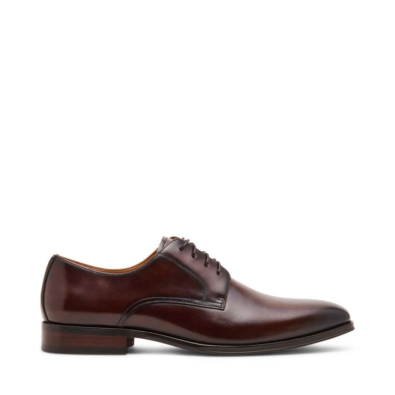 Parscal Men's Brown Formal Lace-Up Shoes - Image 3