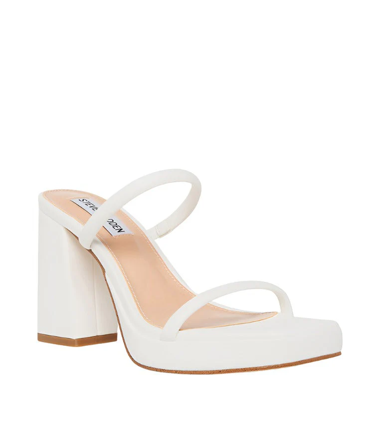 POLLY WHITE HEELS - Image 2