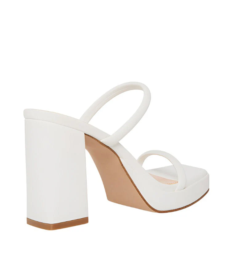 POLLY WHITE HEELS - Image 3