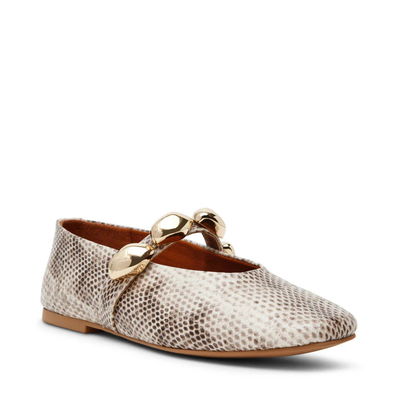 Poppin Light Brown Women's Ballarinas