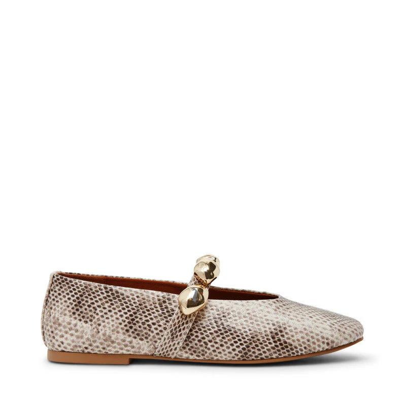Poppin Light Brown Women's Ballarinas - Image 4