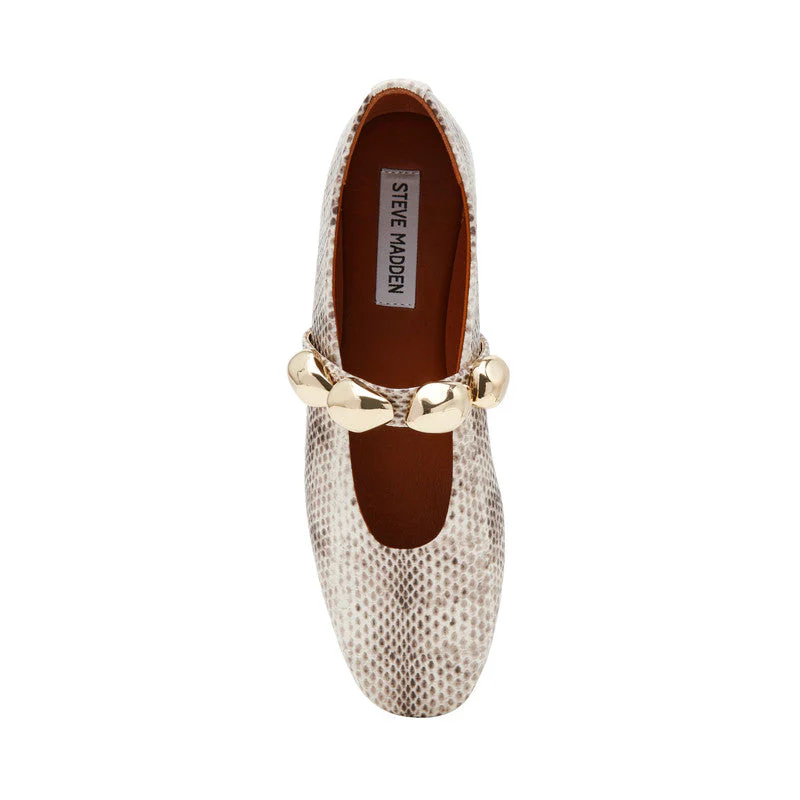 Poppin Light Brown Women's Ballarinas - Image 5