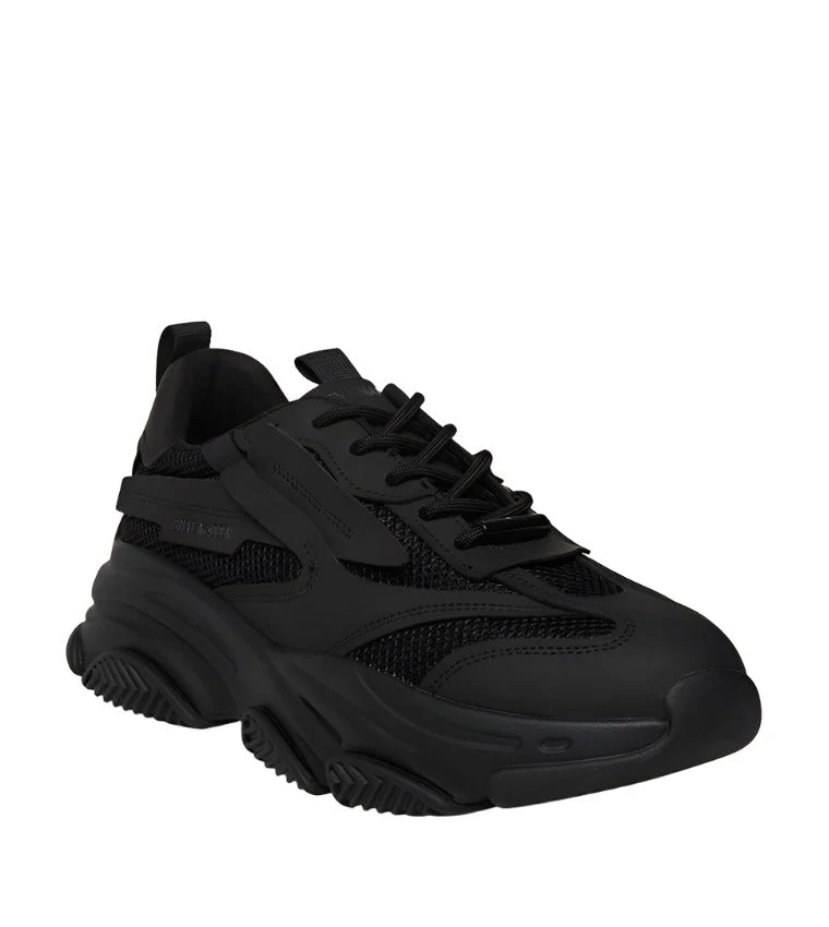 Possess Women's Black Sneakers - Image 2