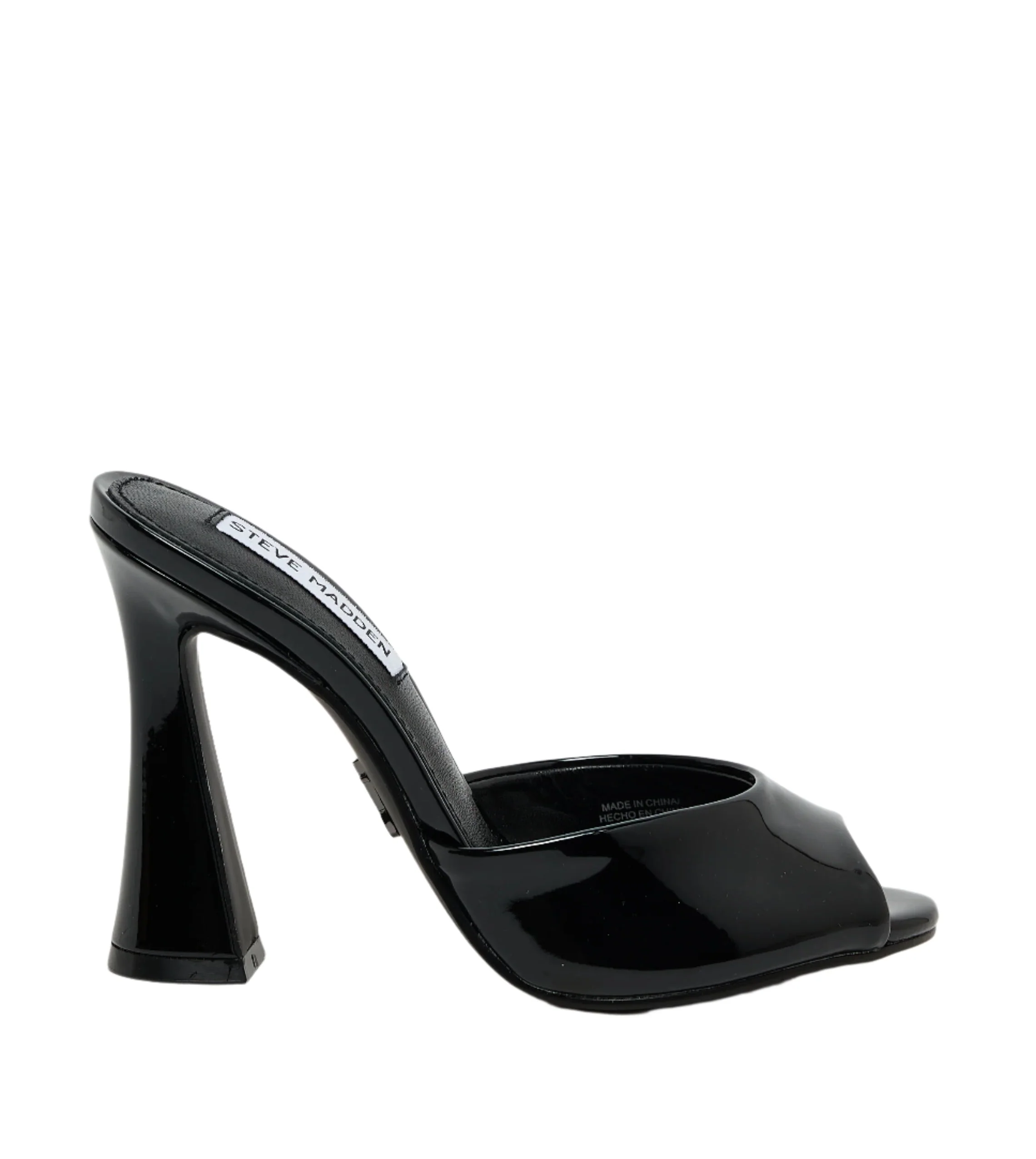 Presecco Women's Black Leather Heels