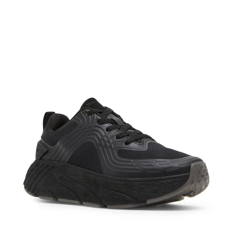 Previx Black Men's Sneakers