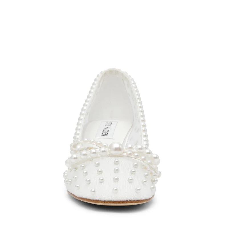 Quinnie Women's Ivory Pearl Heels - Image 4