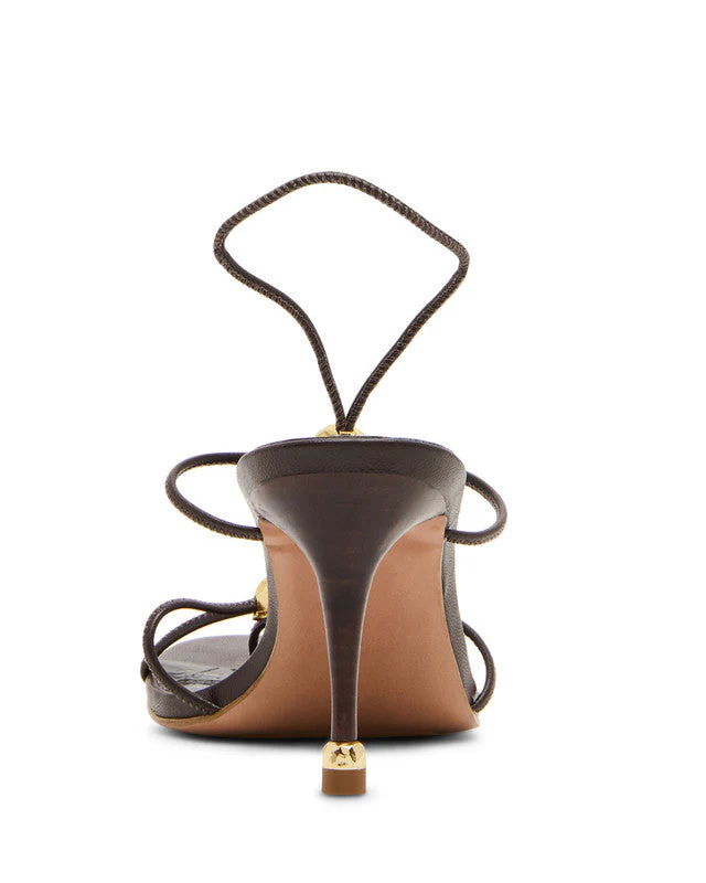 Ramos Women Brown Heels - Image 3