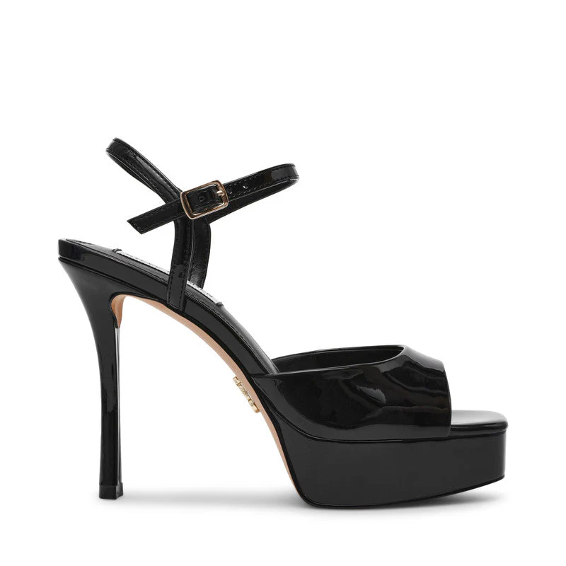 Rekindle Black Women's Heeled Sandals - Image 2